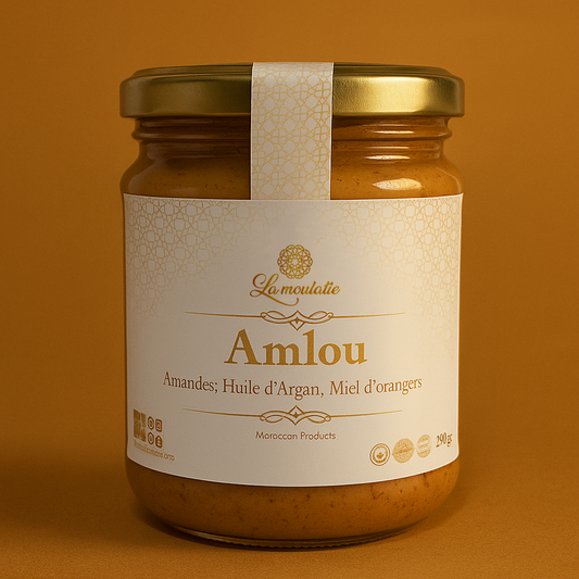 Amlou aux amandes, huile d’argan & miel