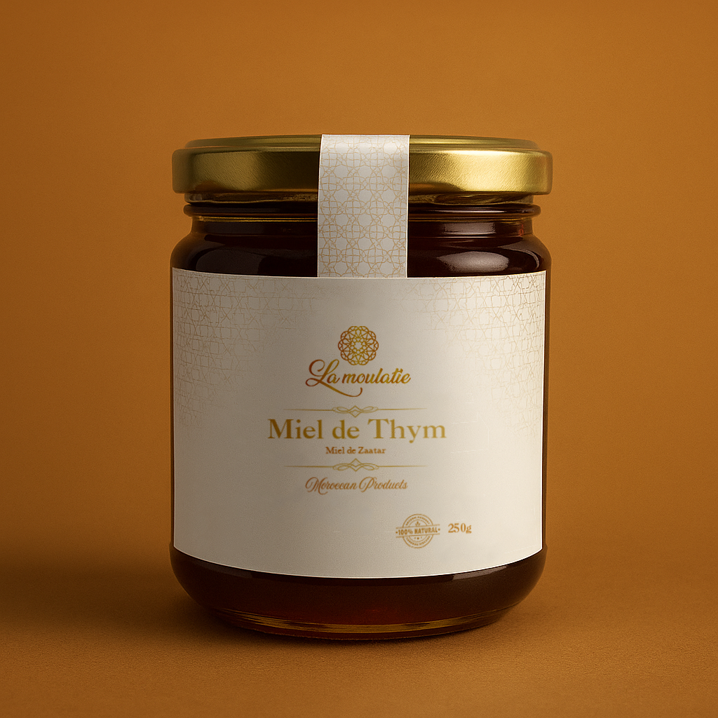 Miel de Thym (Zaatar) du Maroc – Force & Bienfaits