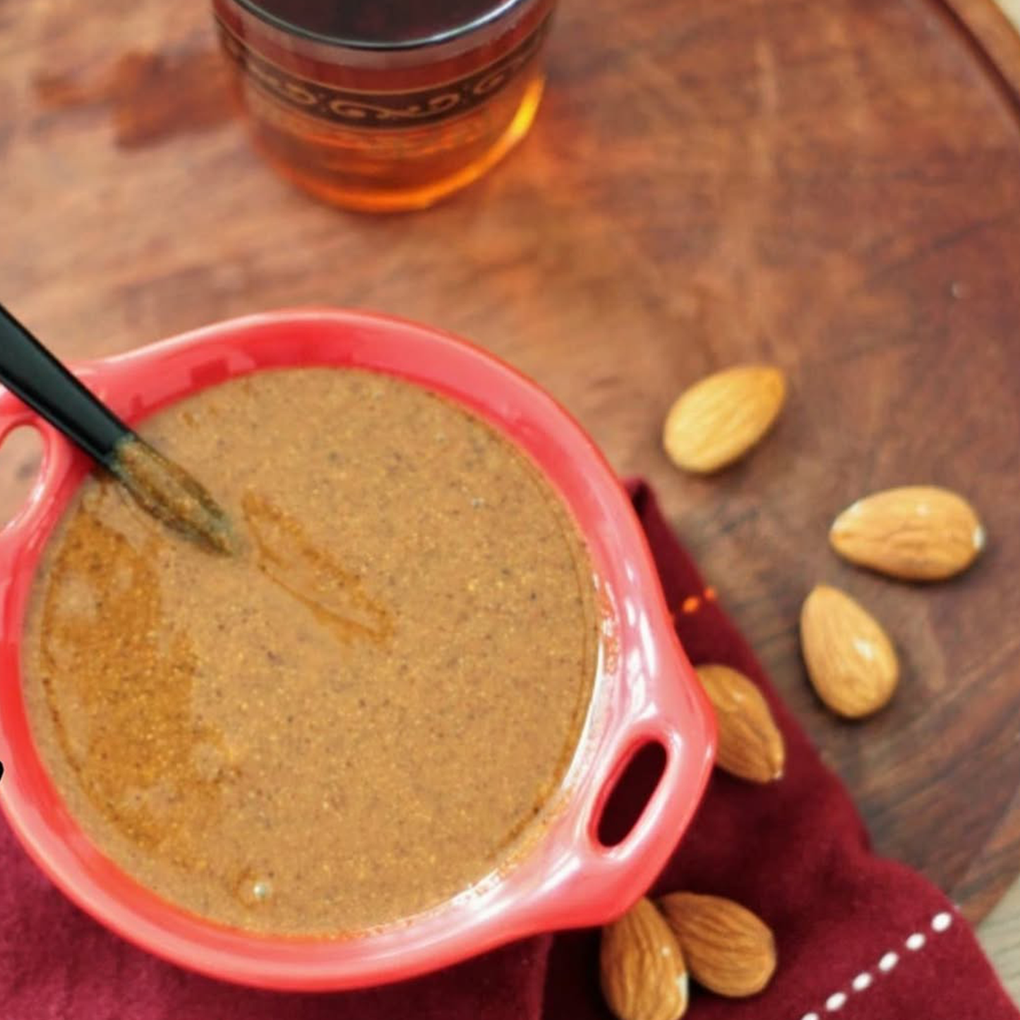 Amlou aux amandes, huile d’argan & miel