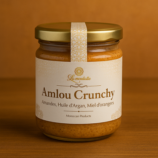 Amlou Crunchy – Amandes croquantes, Argan & Miel