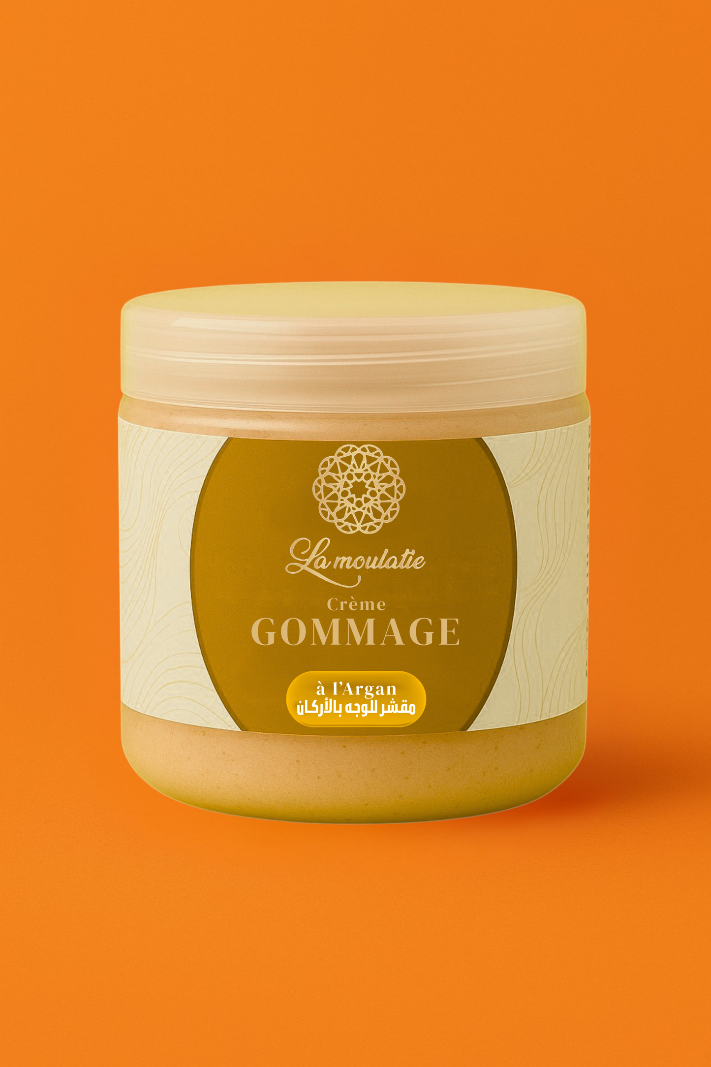 Crème de Gommage Visage Naturelle – Argan