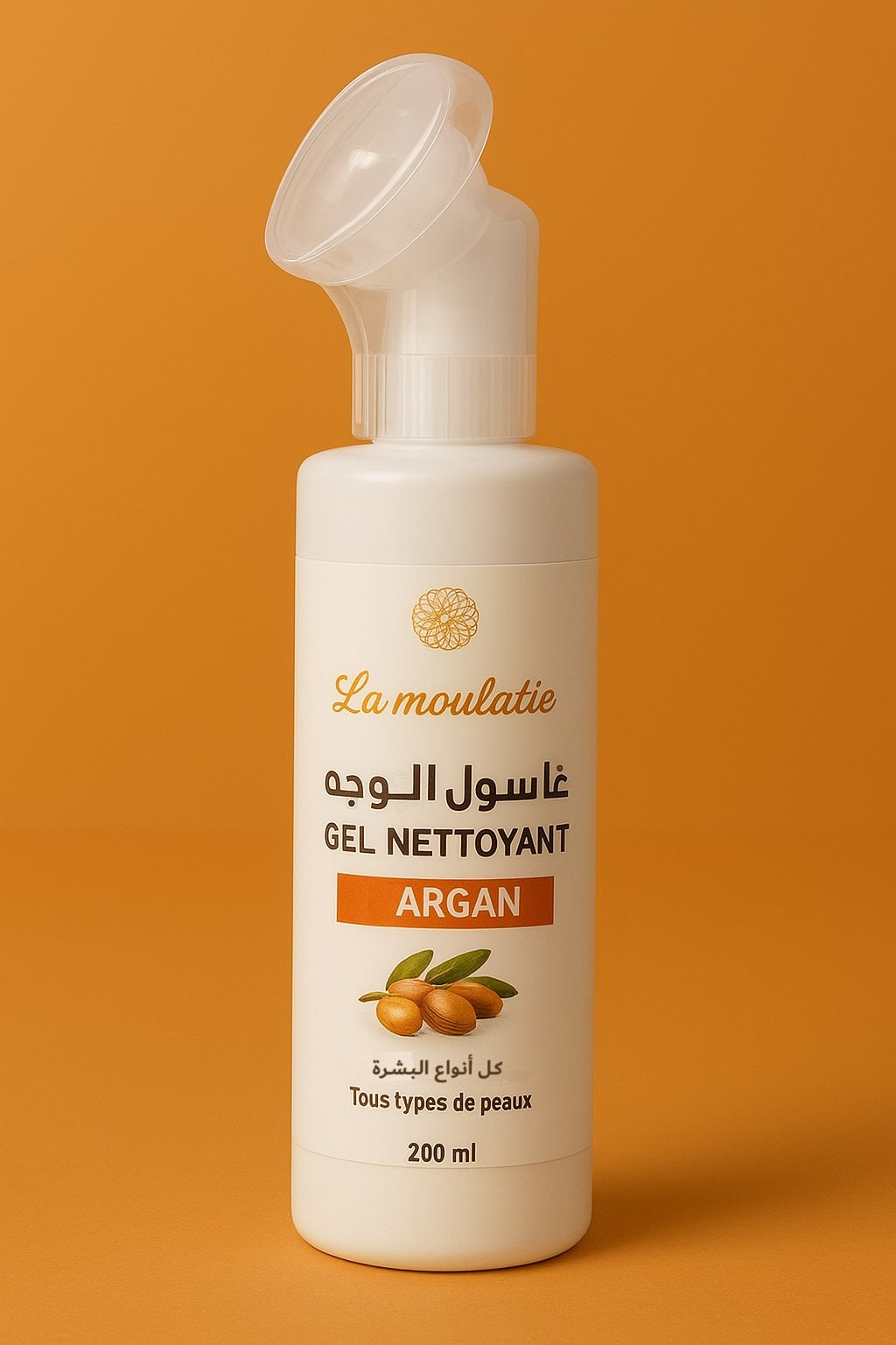 Gel nettoyant visage Argan 200ml