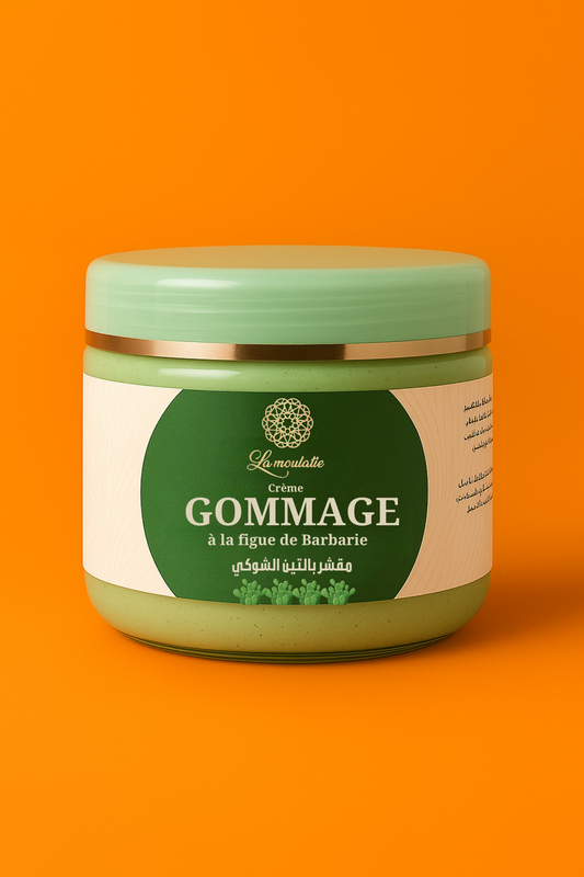 Crème de Gommage Visage Naturelle – Figue de Barbarie