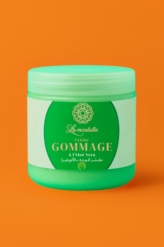 Crème de Gommage Visage Naturelle – Aloe Vera