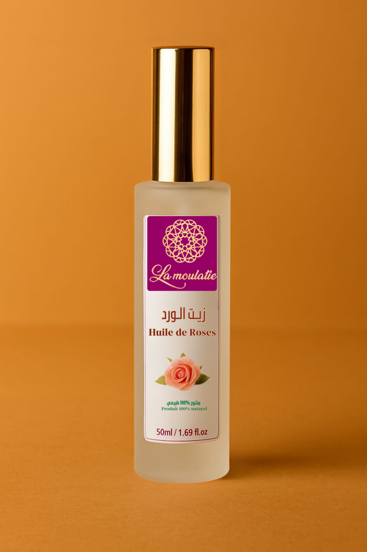 Huile Capillaire de Rose – Soin Naturel, Parfumé & Sublimateur