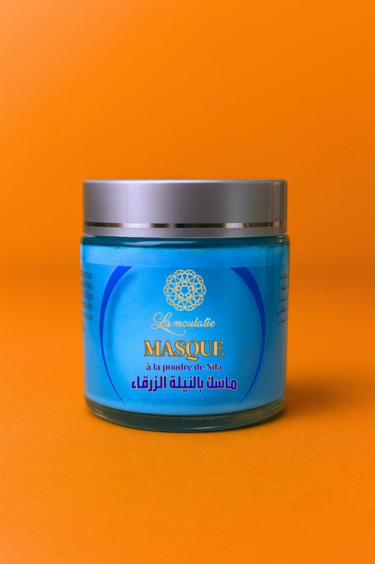 Masque Visage Naturel – Poudre de Nila Bleue