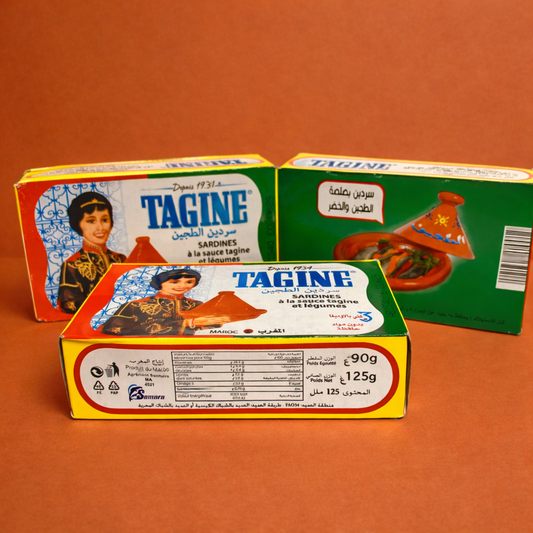 Sardines en conserve Tajine