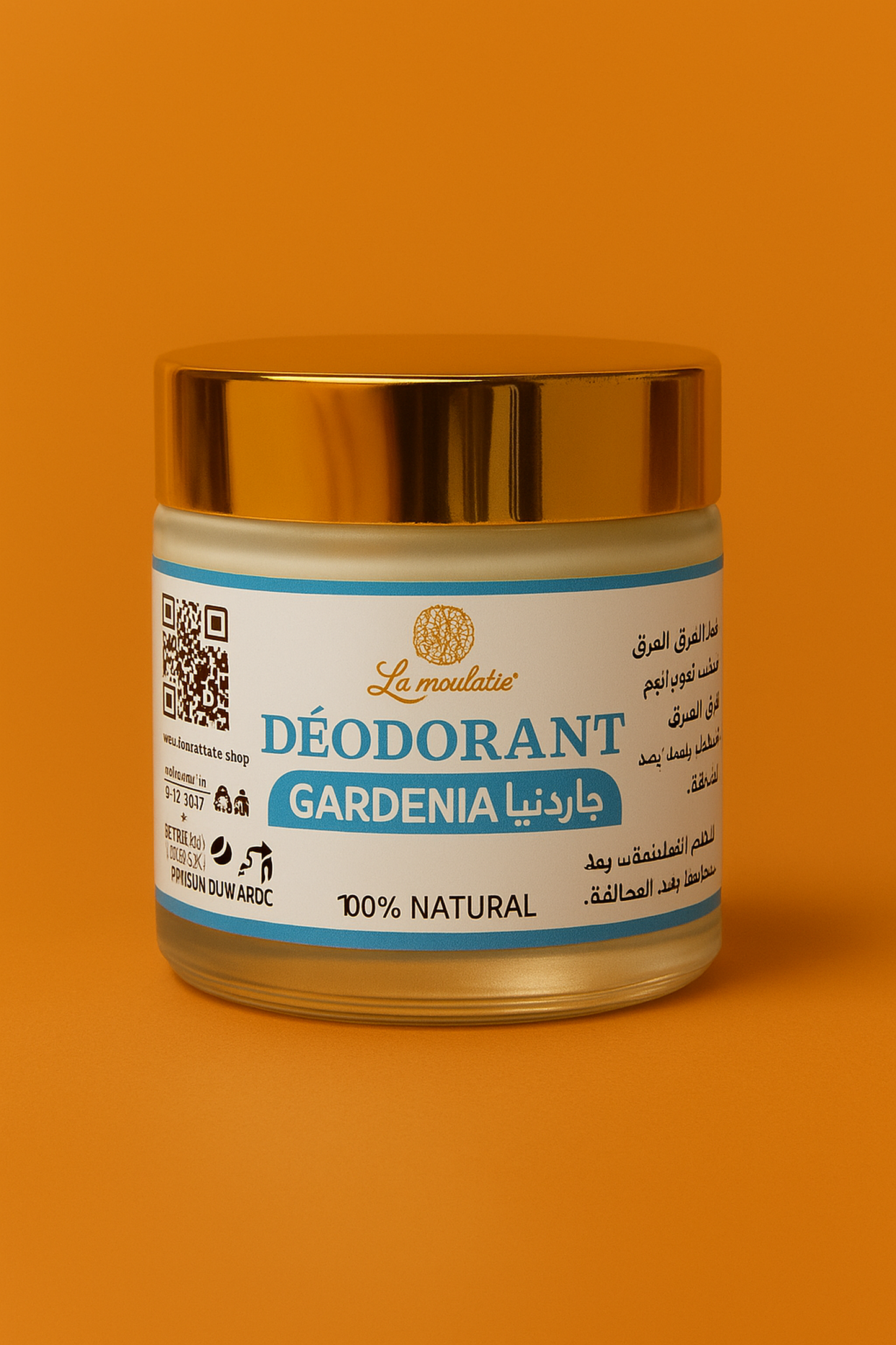 Déodorant 100% Naturel  – Gardénia