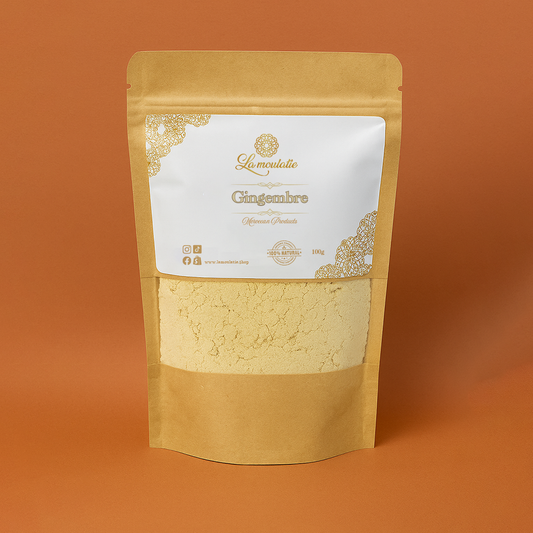 Gingembre Moulu – Épice chaude & tonique du Maroc